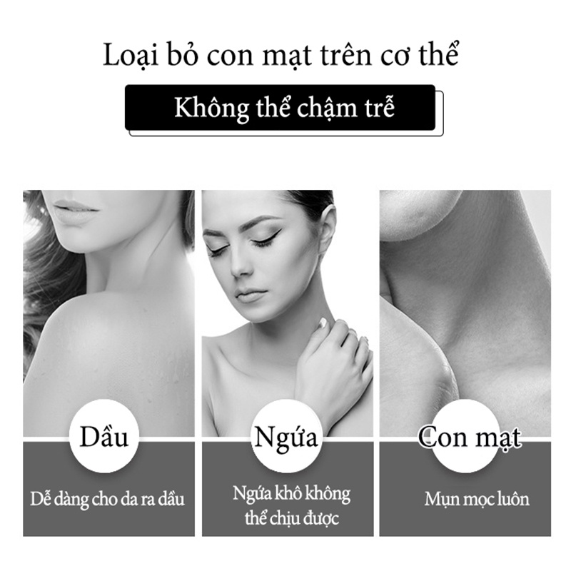 HYQING Sữa tắm chống ve Sữa tắm loại bỏ mụn sữa tắm trắng da 260ml giúp giải quyết tình trạng da khô ngứa kháng khuẩn khử mùi hôi Làm sạch sâu bụi bẩn dưới da Cải thiện mụn trứn