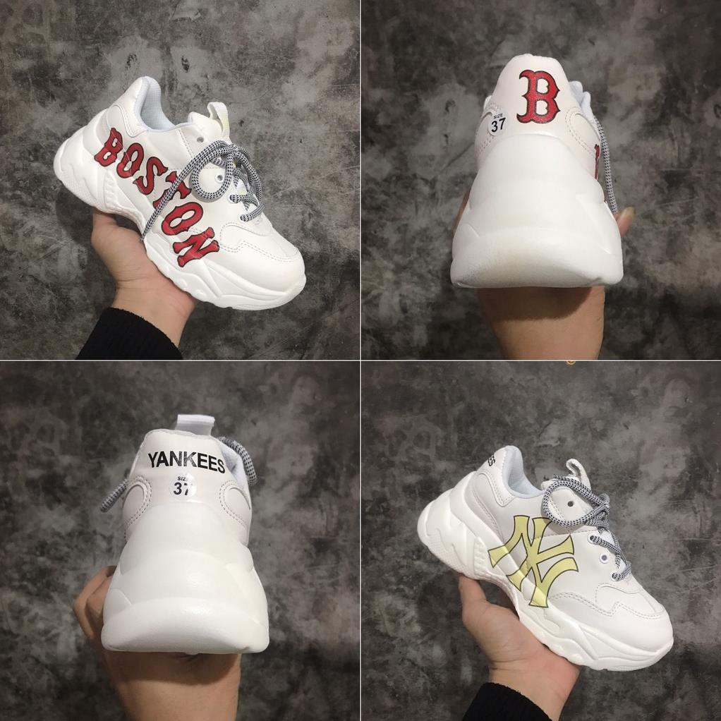 Giày Độn Đế MLB các màu Ny Boston Hot Trend thể thao sneaker, hàng Full box Full bill