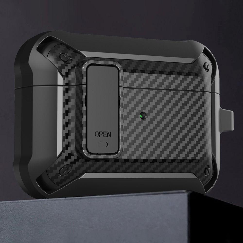 JONYE Vỏ Bảo Vệ Hộp Sạc Tai Nghe Airpods Pro 2 / Pro 2 Bằng TPU Chống Sốc Kèm Móc Khóa