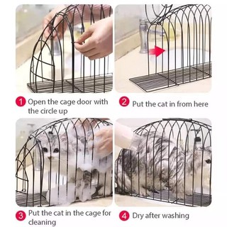 Lồng tắm, sấy chuyên dụng cho mèo
