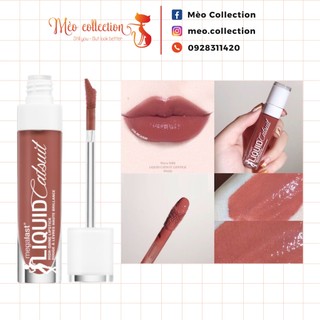 Son bóng Wet n Wild Mega Last Liquid Catsuit High-Shine Lipstick màu Cedar Later, Peach Stole My Look