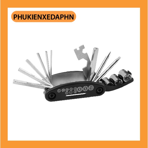 Dụng cụ sửa chữa cầm tay đa năng vít 15 đầu Hex Screw bộ lục giác đa năng