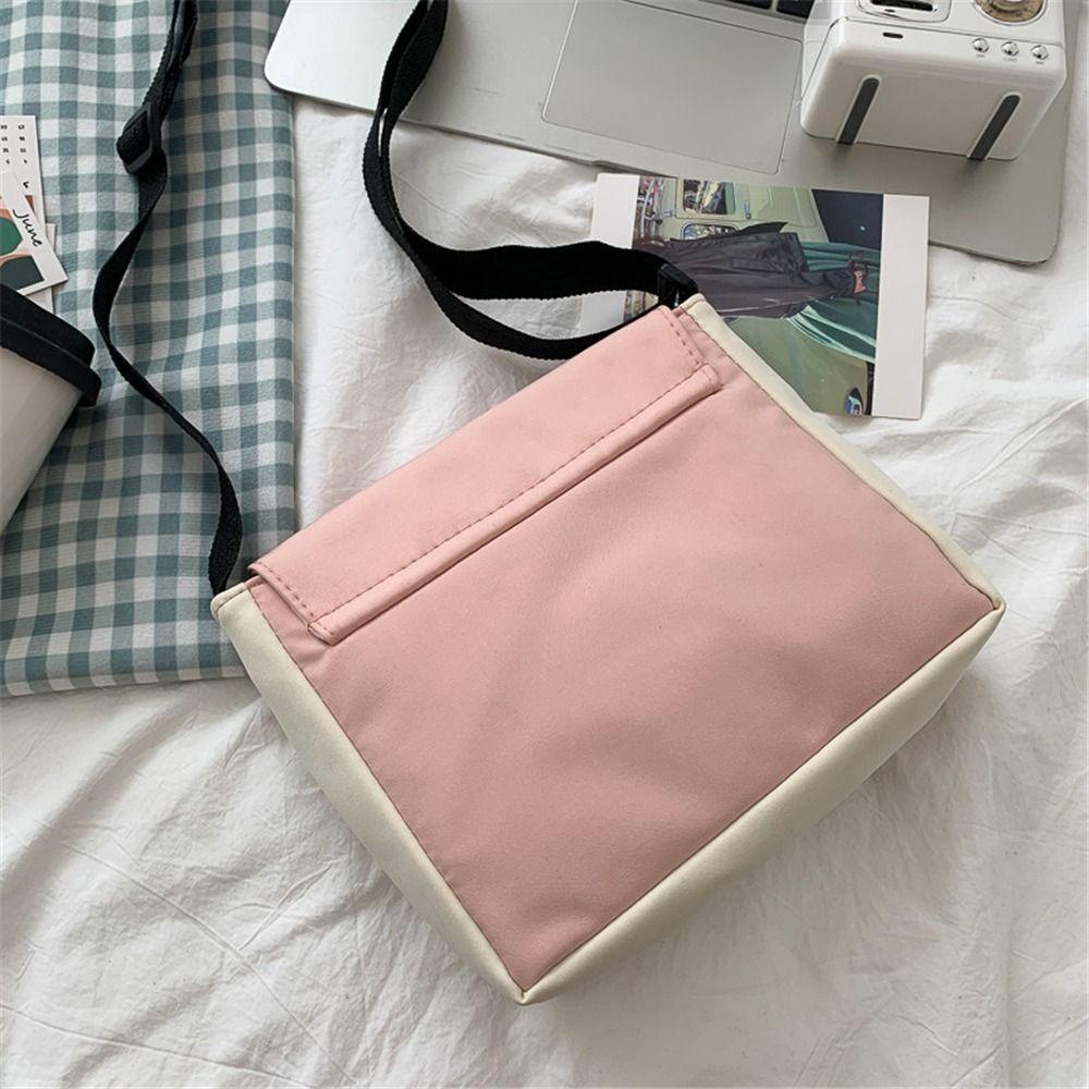 PINEVN Túi Đeo Vai Vải Canvas Thiết Kế Cá Tính Cho Nam Và Nữ