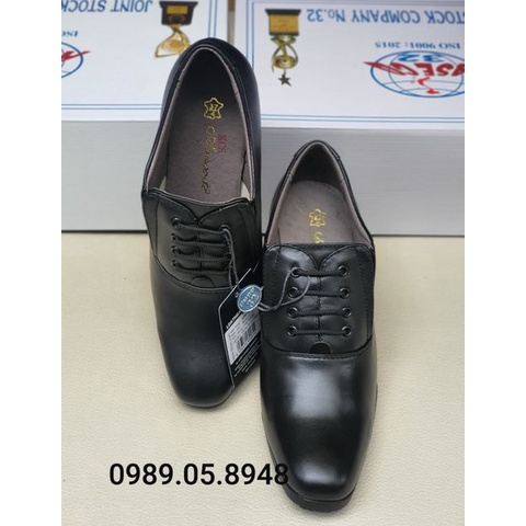 GIÀY DA SĨ QUAN NỮ CAO 7CM MÃ 607C