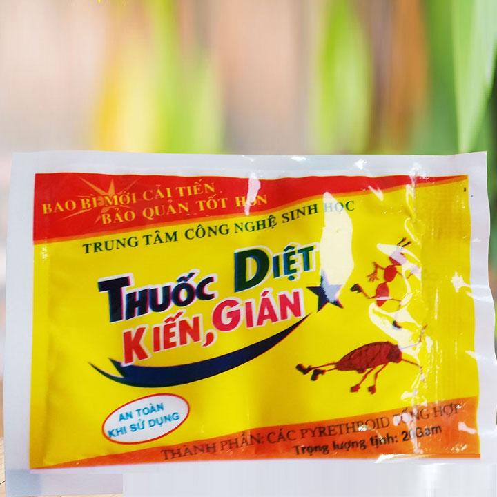 Thuốc Diệt Kiến Dán sinh học hiệu quả tận gốc gói 20gr