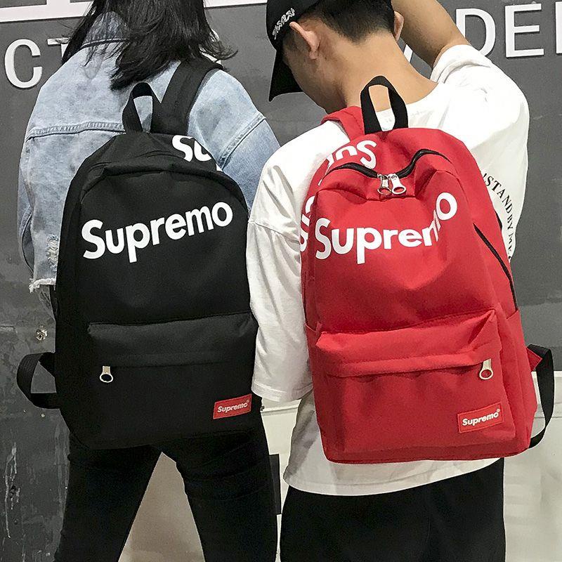 Ba Lô Đi Học Sức Chứa Lớn Supreme Với Phiên Bản Hàn Quốc Đơn Giản Và Chuyển Động c