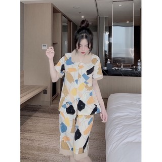Mẫu Mặc Nhà Quần Ngố chất mango