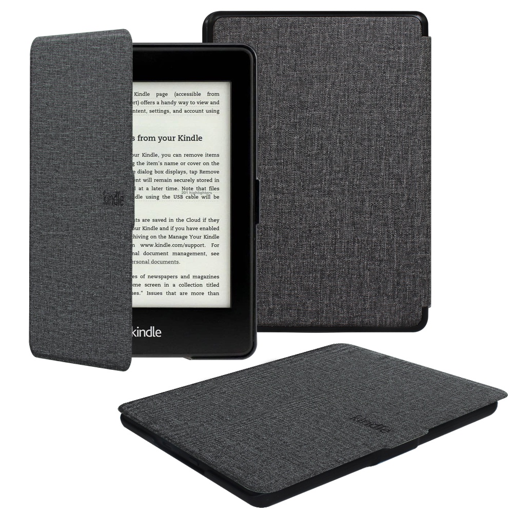 Bao Da PU Máy Tính Bảng Nắp Gập Từ Tính Siêu Nhẹ Tự Động Tắt / Mở Thông Minh Cho Kindle 8th SY69JL 2016 Premium