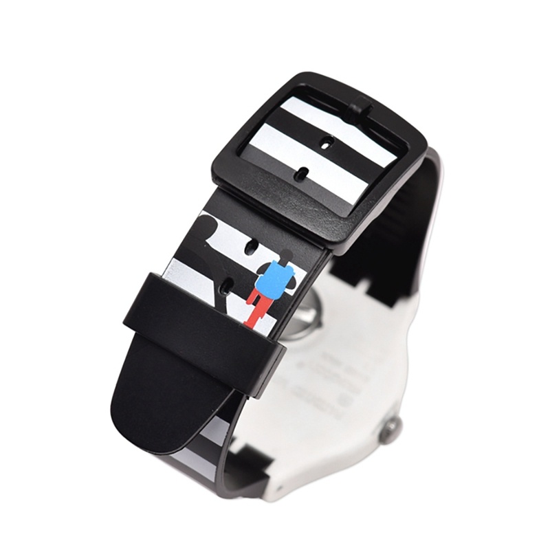 Dây Đeo Thay Thế Bằng Silicone Chống Nước Cho Đồng Hồ Swatch 16mm 17mm 19mm