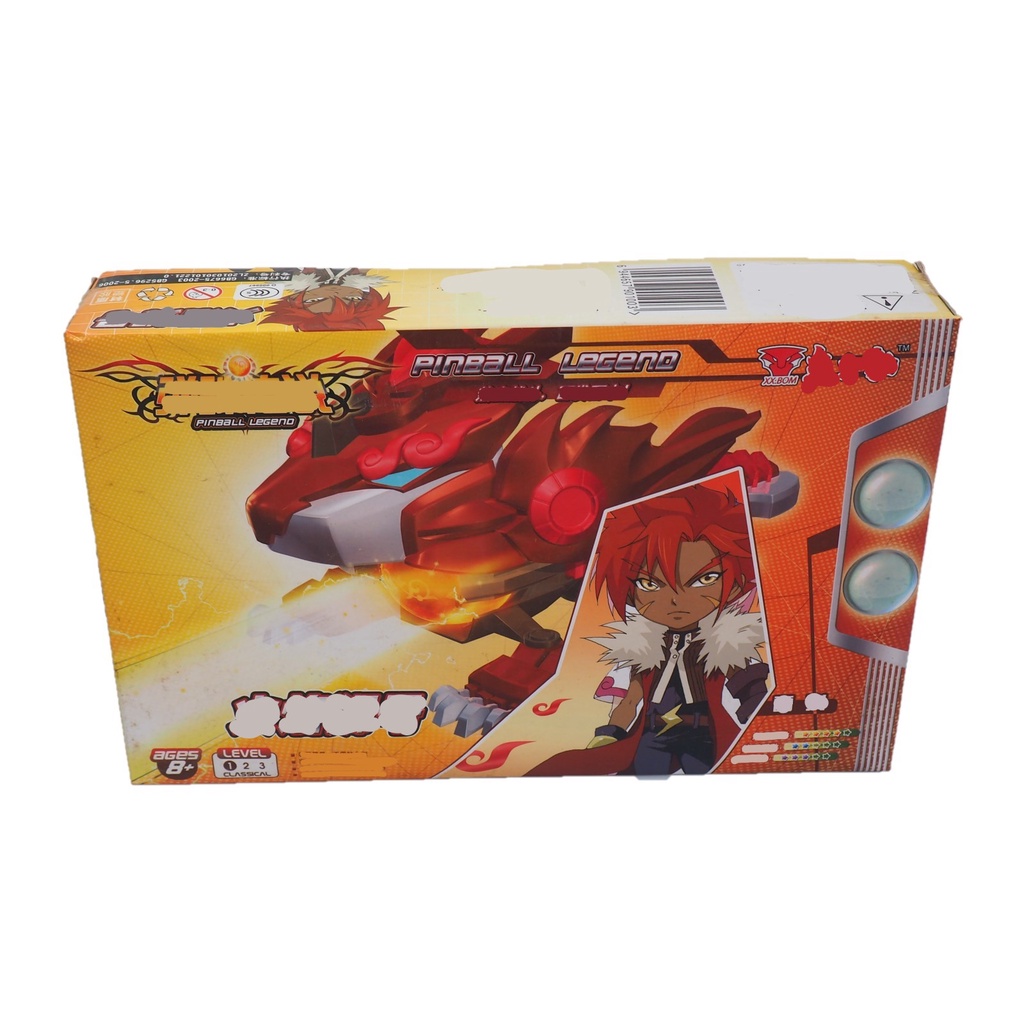 Đồ chơi Pinball Legend - Hỏa Diễm Sư Hào cấp 1 (dòng lắp ráp) - mã 810002