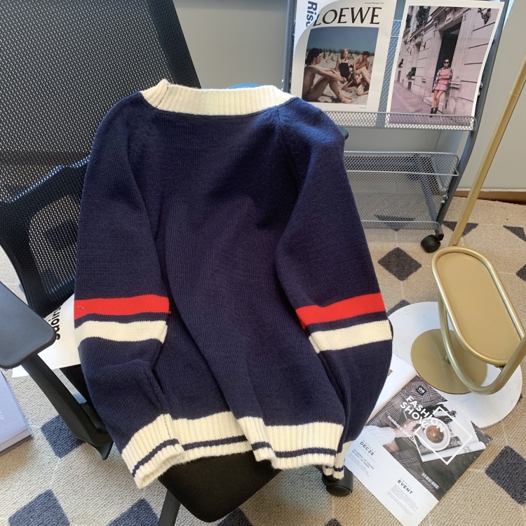 Áo Khoác cardigan Tay Dài Màu Sắc Trẻ Trung Cho Nữ
