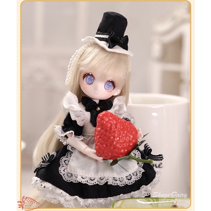 Búp bê bé nhỏ 1/8 BJD dễ thương