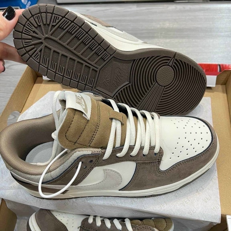 GIÀY SNEAKER N-I-K-E S-B nâu mới