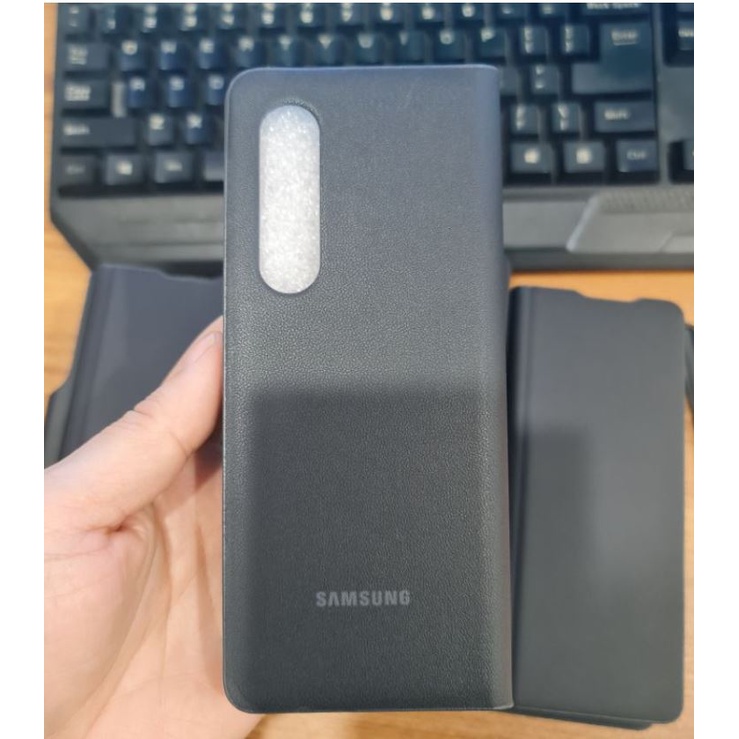 Bao da Samsung Galaxy Z Fold3 5G, Nắp Gập, Chống Sốc, Đóng mở màn hình tự động, Nobox Hàng Chính Hãng