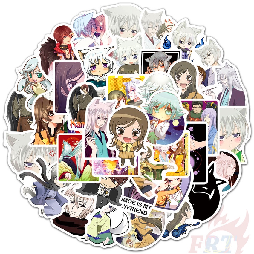 Bộ 100 Cái ❉ Nhãn Dán Kamisama Love Series A Kamisama Kiss ❉ Sticker Dán Tường Chống Thấm Nước Họa Tiết Doodle Hợp Thời Trang