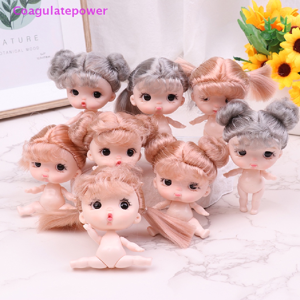 Búp Bê Đồ Chơi Mini 8.8CM Hình Mặt Cô Gái Dễ Thương Làm Quà Tặng Cho Bé Gái