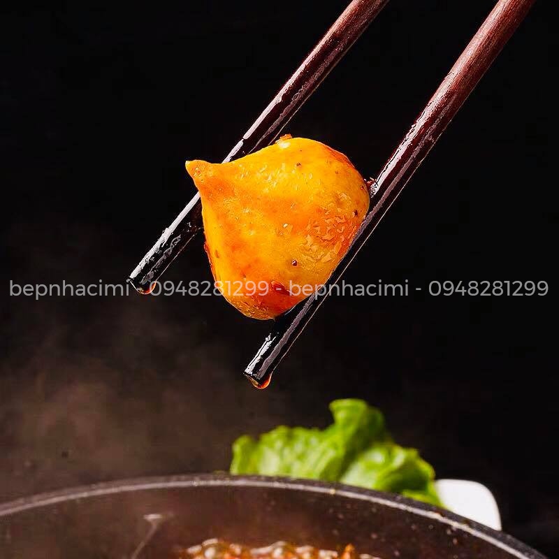 Cá Viên Nhân Trứng Cá Tobiko Fusipim 500gr - Viên Thả Lẩu Trứng Cá Malaysia - Bếp Nhà CIMI