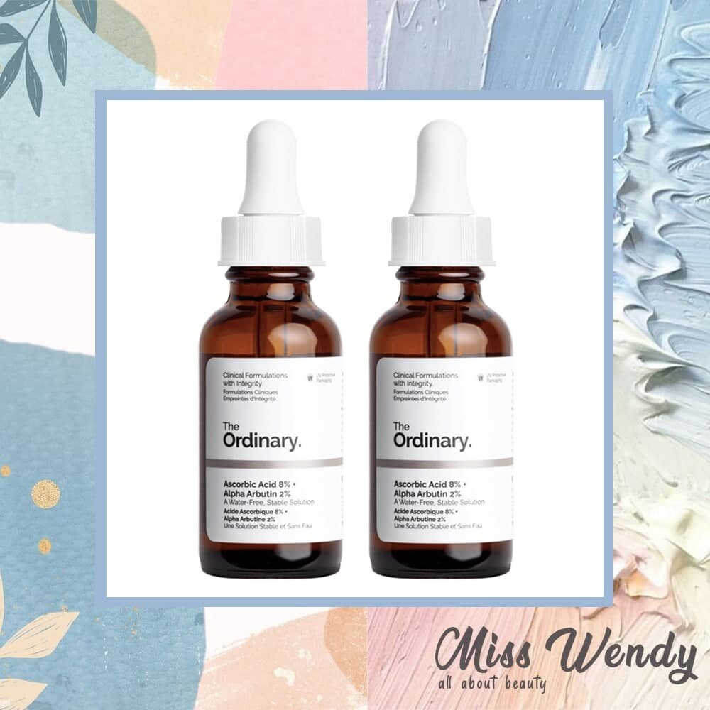 Serum sáng da- Vitamin C - Ascorbic Acid 8% + Alpha Arbutin 2% - The Ordinary chính hãng