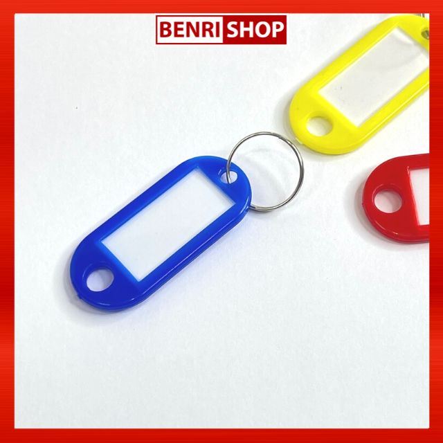 Thẻ Ghi Nhớ Nhãn Tag Name Ghi Chú Vali Móc Chìa Khoá, Đánh Dấu Số Phòng Nhiều Màu Sử Dụng Lại Nhiều Lần BENRI SHOP