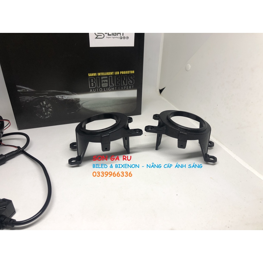 Đèn bi cầu LED gầm 2.0 inch siêu sáng cho oto