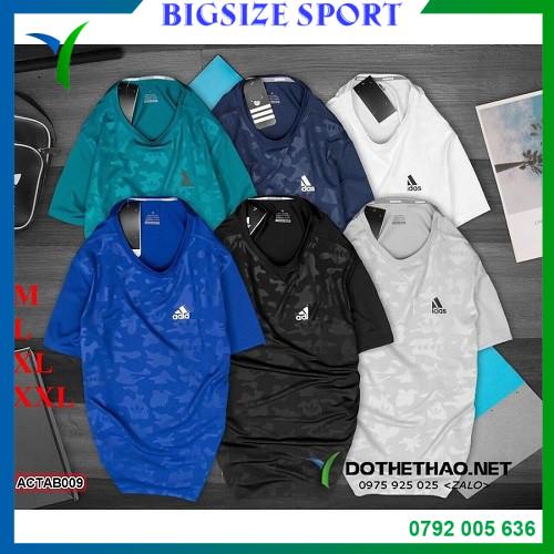 Áo Phông Nam Ngắn Tay Họa Tiết Đốm - Hàng chính hãng Bigsize Sport - 100% made in VIỆT NAM 2023