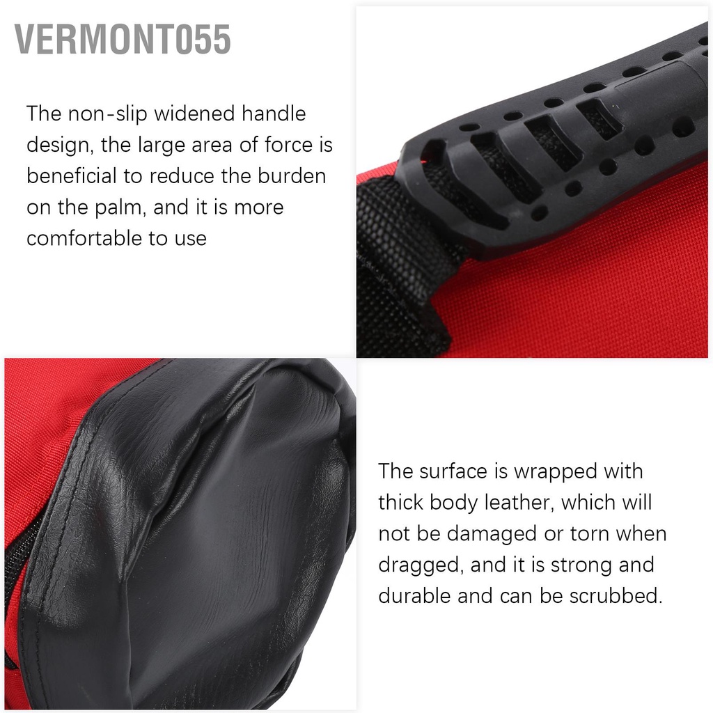 Có thể bán buôn Tập tạ Bài tập thể dục Túi cát Phòng Thể Thiết bị Da ngoài có Tay cầm Vermont055 Hàng giao ngay
