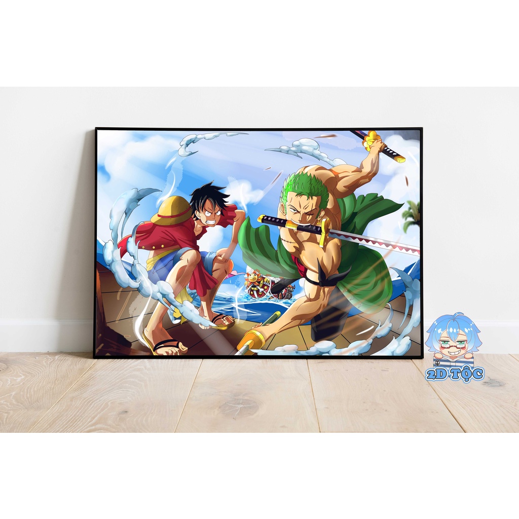Tranh Poster A3  Anime One Piece (11) Chất Liệu Giấy Cao Cấp - 2D Tộc Shop