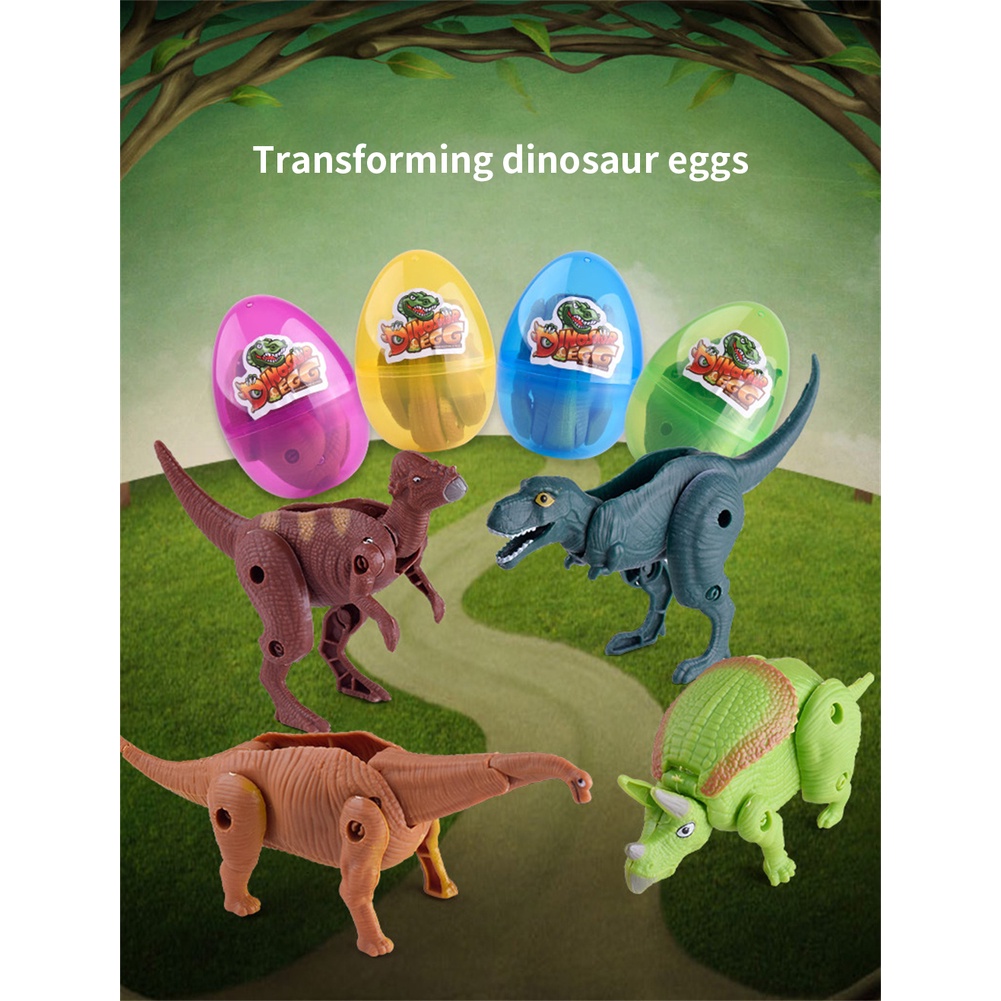 Mô Hình Đồ Chơi Khủng Long Đẻ Trứng Khủng Long Bằng Nhựa Màu Sắc Ngẫu Nhiên