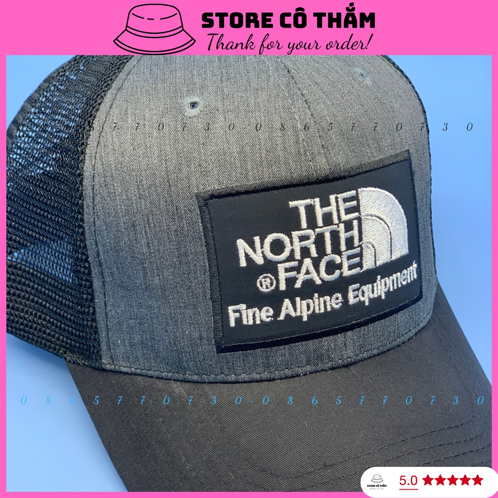 NÓN KẾT THÊU CHỮ THE NORTH FACE HOT HIT, MŨ LƯỠI TRAI NAM NỮ THỜI TRANG CAO CẤP