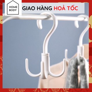 Móc Treo Dây Nịt, Cà Vạt, Khăn Choàng, Nón, Giỏ Xách Đa Năng Trong Tủ HOMEBODY Xoay 360 Độ