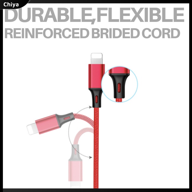 Cáp Sạc Nhanh USB 3 Trong 1 Đa Năng Cho Điện Thoại