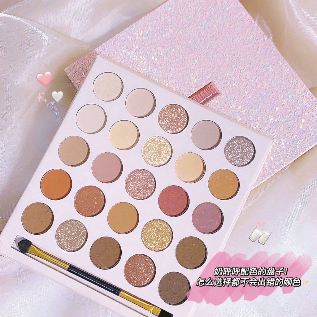 Phấn mắt, Bảng Mắt ROTO 12 màu nhũ lì bắt sáng xinh xắn hot trend Zuzu