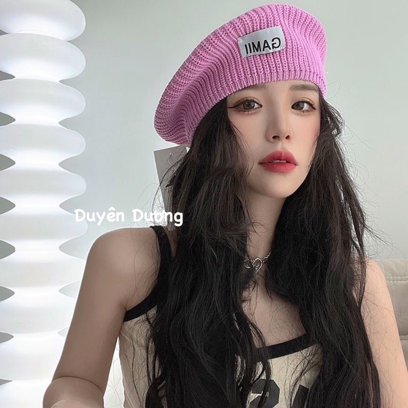 Mũ nồi len dệt kim GAMI