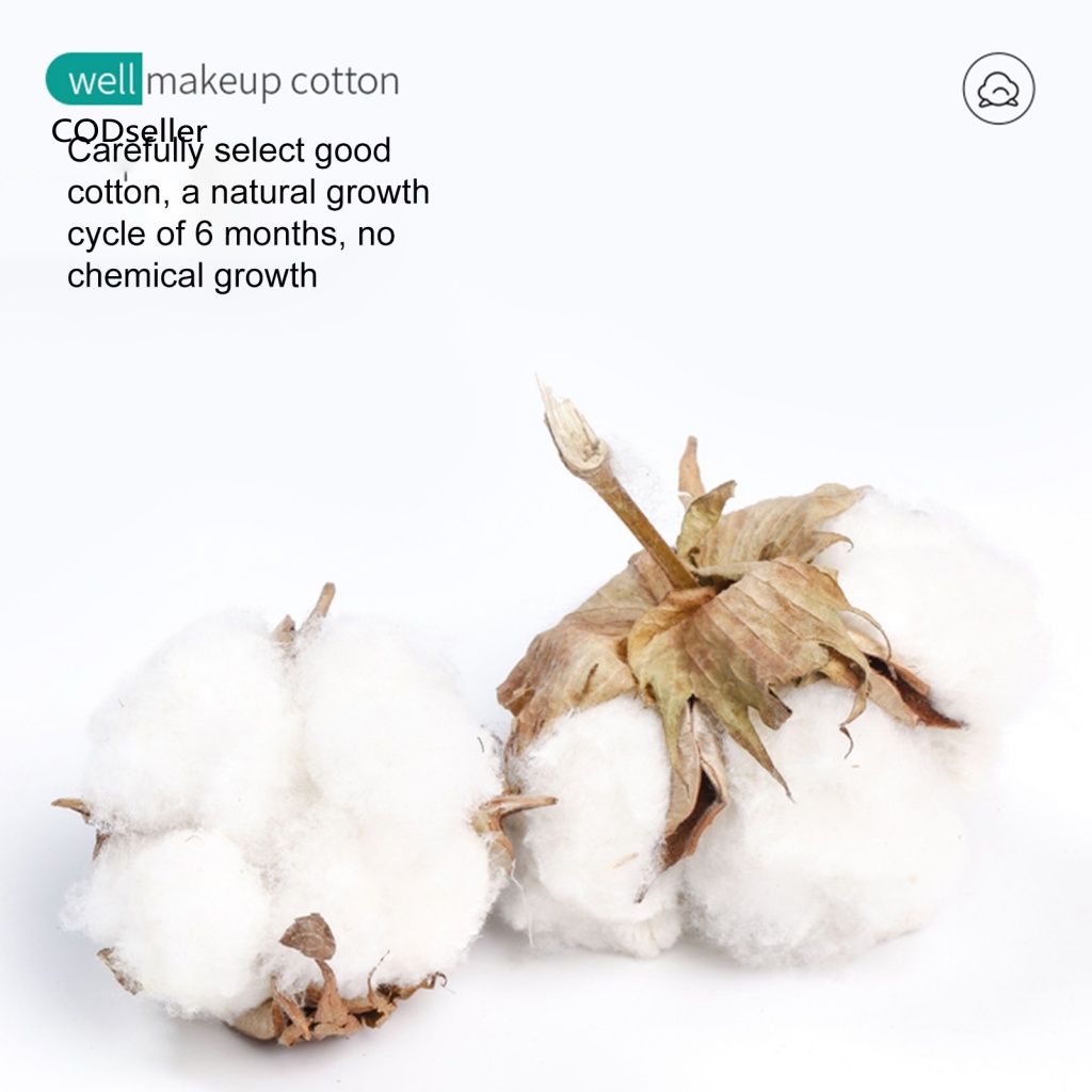 Set 50 / 222 Miếng Bông Tẩy Trang Hai Mặt Bằng Cotton