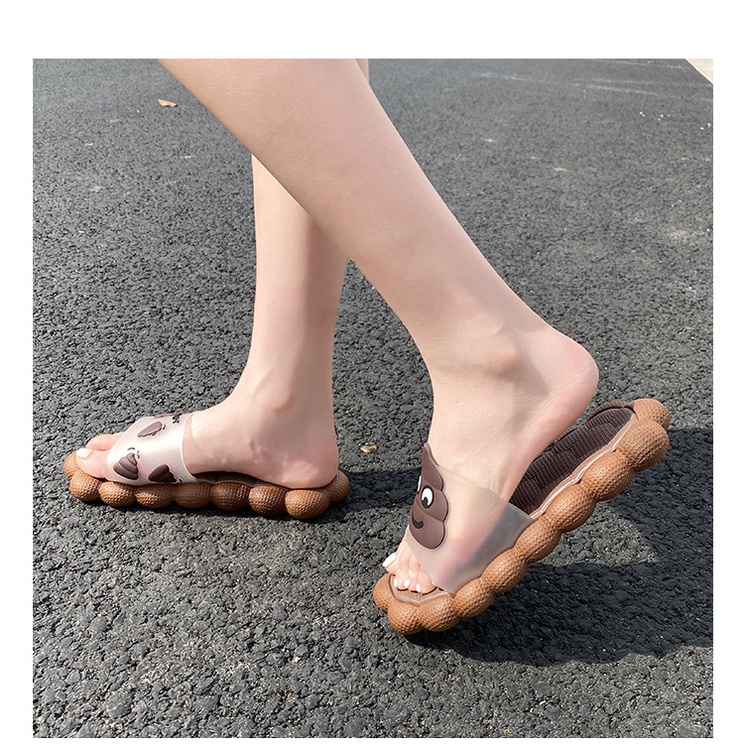 Dép Đi Trong Nhà Đế Dày Mùa Hè Mẫu Mới Phong Cách Đám Mây Stepping on Shit Cho Cặp Đôi Mang Trong Nhà Và Ngoài Trời