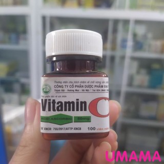 Vitamin c đại uy - lọ 100 viên - bổ sung vitamin c - tăng sức đề kháng
