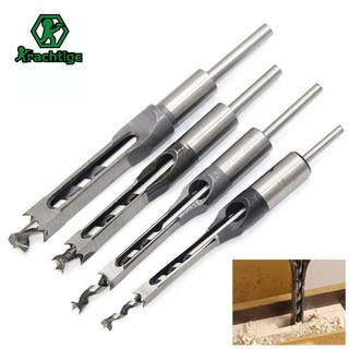 Bộ 4 mũi khoan vuông đục lỗ HSS Krachtige