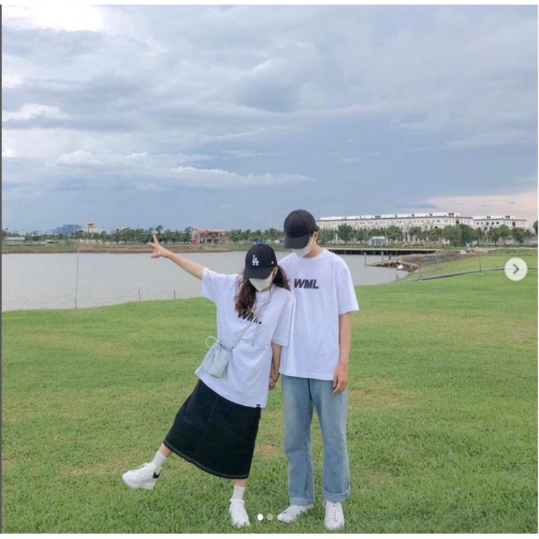 Nón MLB x 47 Brand Mỹ_Logo LA black white