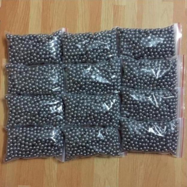 1KG LOẠI BI SẮT 7MM VÀ 8MM, BI TRÒN ĐỀU BÓNG ĐẸP