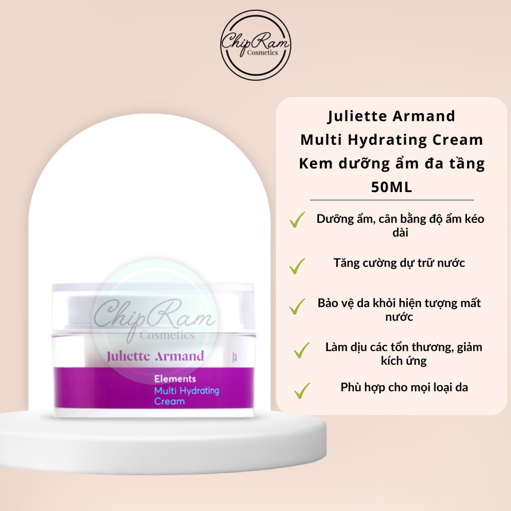 KEM DƯỠNG ẨM ĐA TẦNG CHO DA THƯỜNG DA KHÔ MULTI HYDRATING CREAM