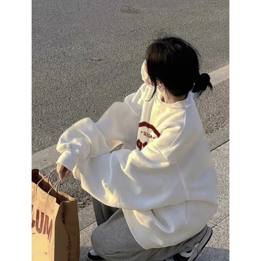 Áo sweater 3 bông hoa Sezoa Unisex nam nữ
