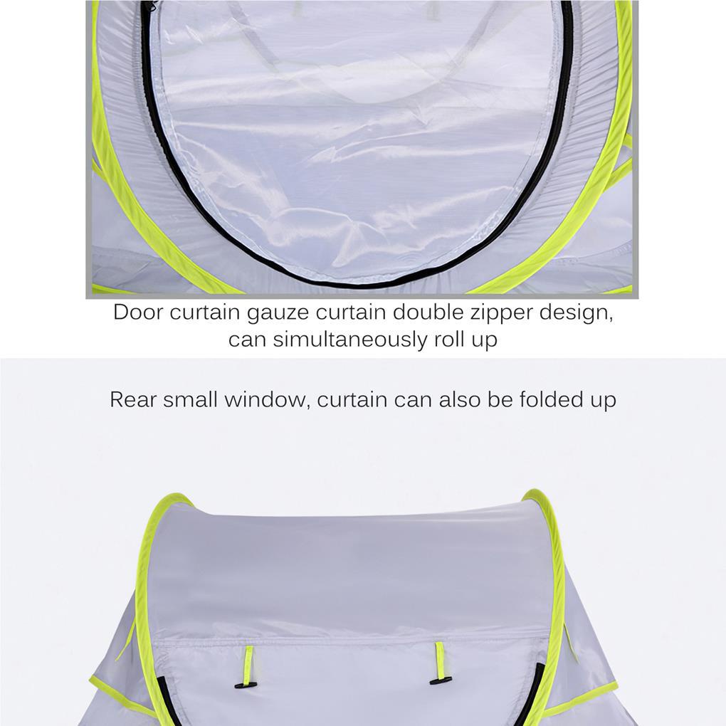 Đệm Ngủ Dạng Lưới Chống Muỗi Trọng Lượng Nhẹ Có Khóa Kéo Cho Bé