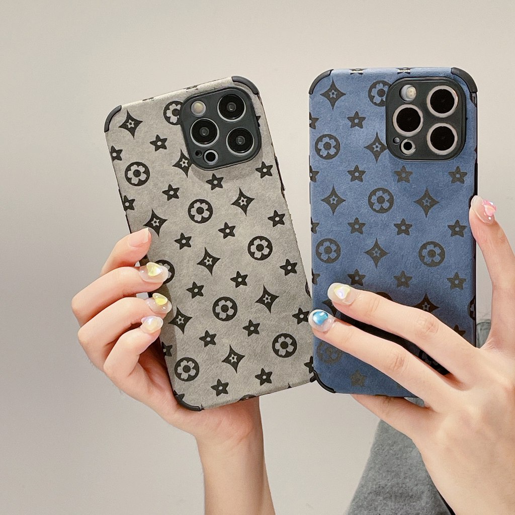 Ốp Điện Thoại Giả Lông Thú Mềm In Logo LV Thời Trang Cho Iphone 6 6s 7 Plus 7 + 8 + X Xr Xs 11 Pro 12 13 Pro Max 11