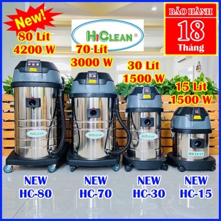 Máy hút bụi công nghiệp HiClean HC15 NEW, HC30 NEW