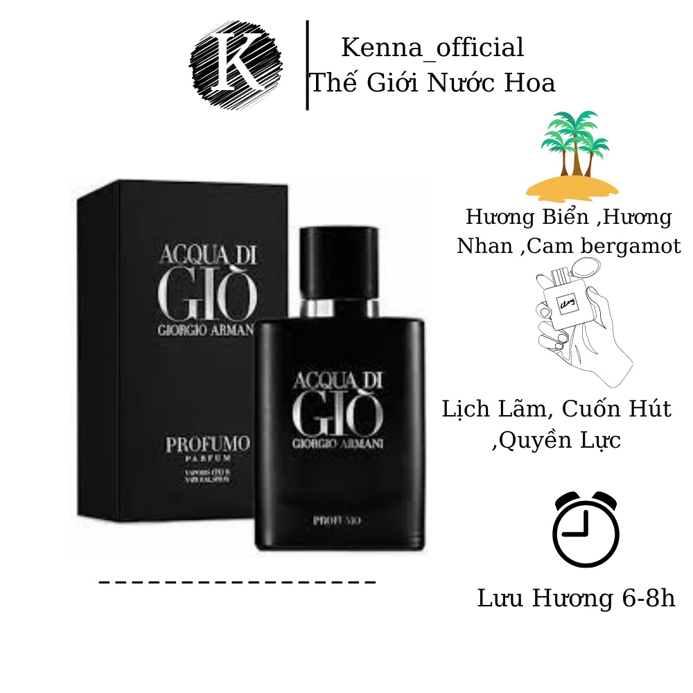 Nước hoa nam aquadi Giò Đen dầu thơm nam tính 100ml mạnh mẽ-cuốn hút-lưu hương lâu - Kenna_official
