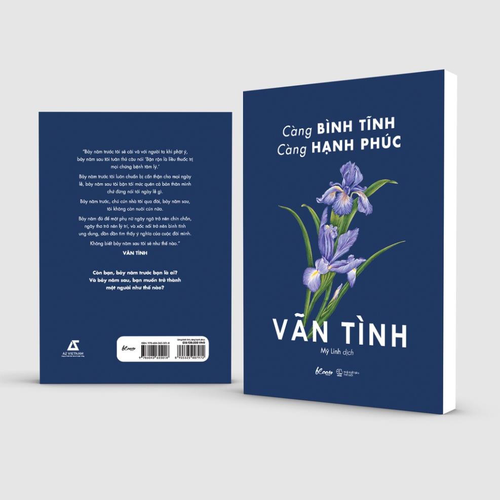 Sách - càng bình tĩnh càng hạnh phúc - vãn tình - azvietnam - ảnh sản phẩm 3