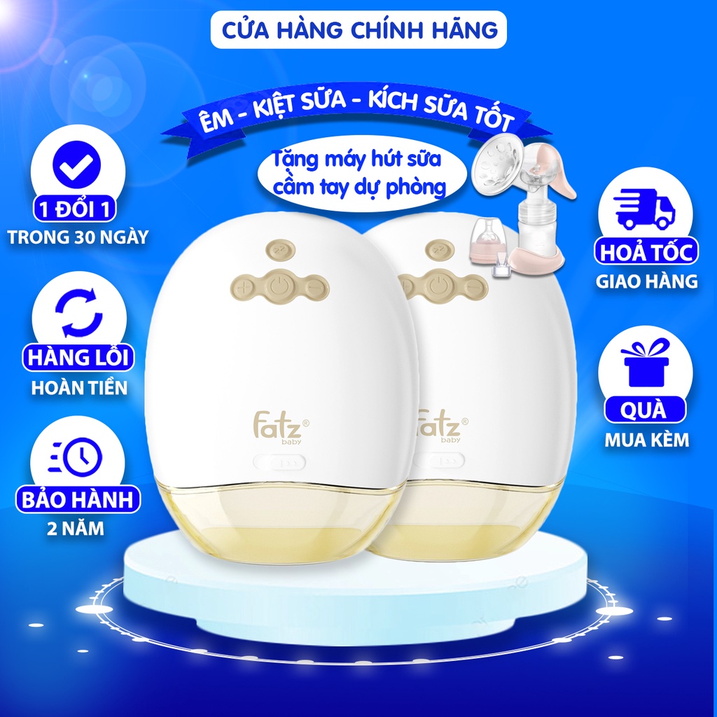 Máy hút sữa không dây FatzBaby FREEPRO 1 FB1270BT