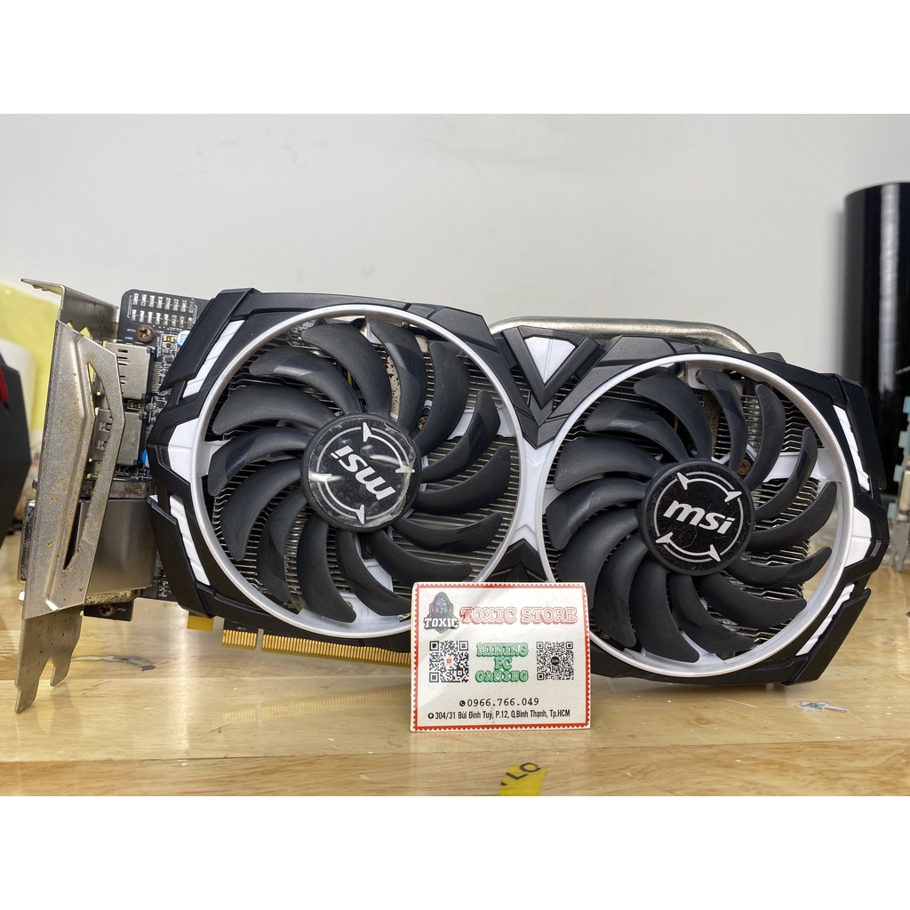 Card Màn Hình VGA RX 470 570 480 580 4G và 8G FULL Cổng và 1 DVI