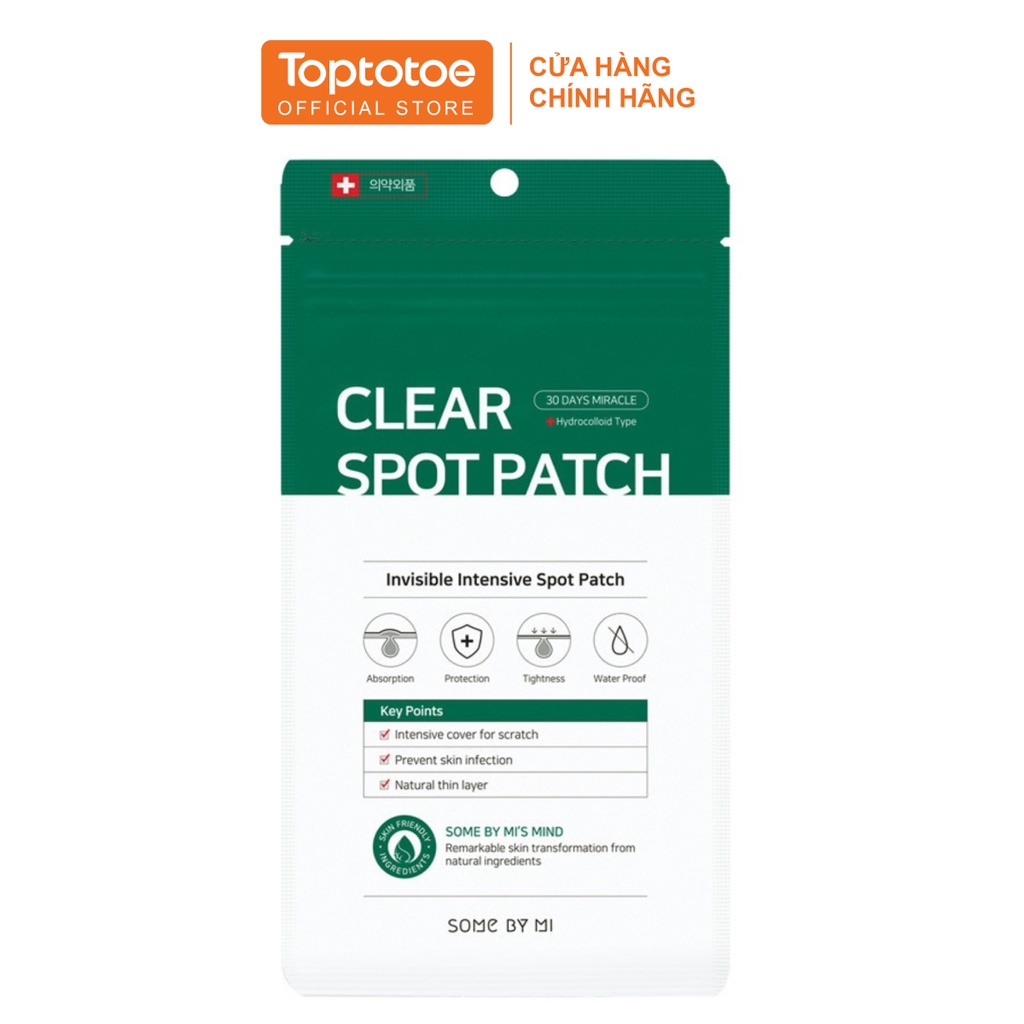 Miếng Dán Mụn Some By Mi Clear Spot Patch 18 Miếng