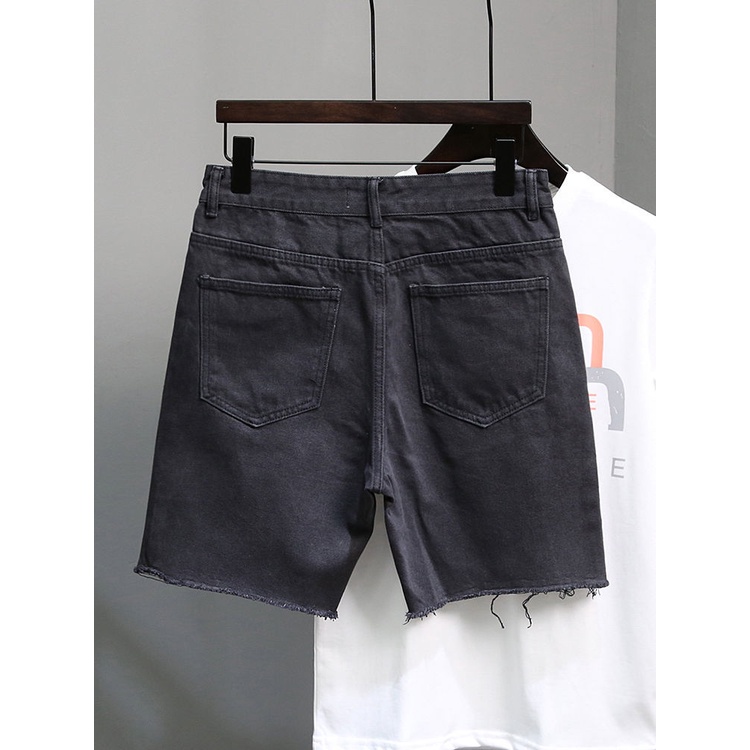 Hàng Có Sẵn Quần Short Jean Xanh Nhạt Trẻ Trung Phiên Bản Mới Mùa Hè 5 Phút